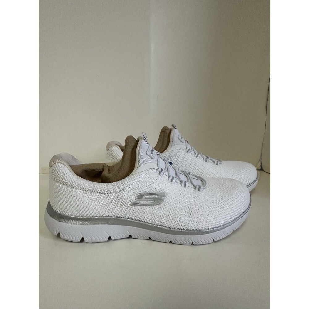 Skechers Size 10W Brilliant Glow Summits Sneakers